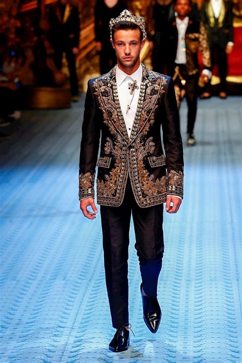 dolce&gabbana spring summer 2019 men's fashion show|dolce model.